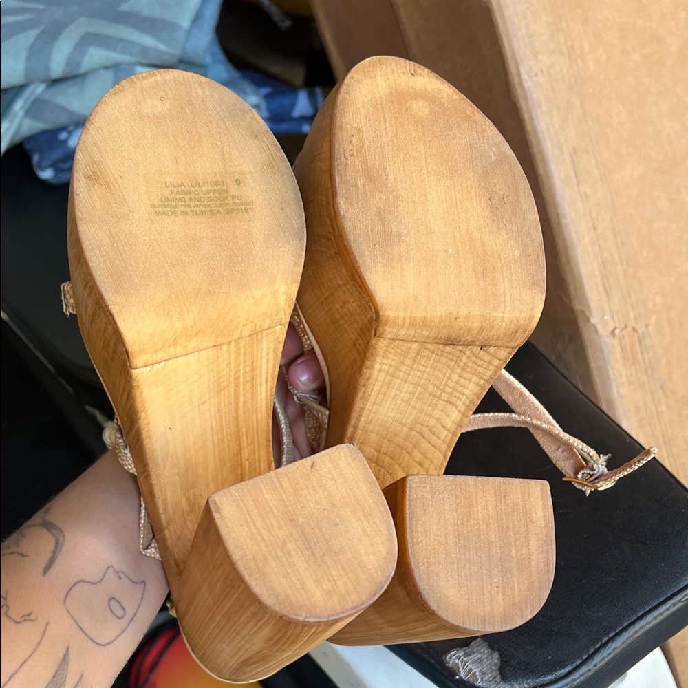 Steve Madden Lilia Platform Sandal Heel - Picture 6 of 6